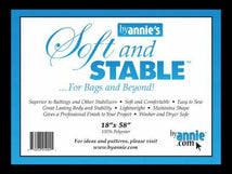 Soft and Stable Black 100% Polyester Stabilizer 18in x 58in PBASS1018