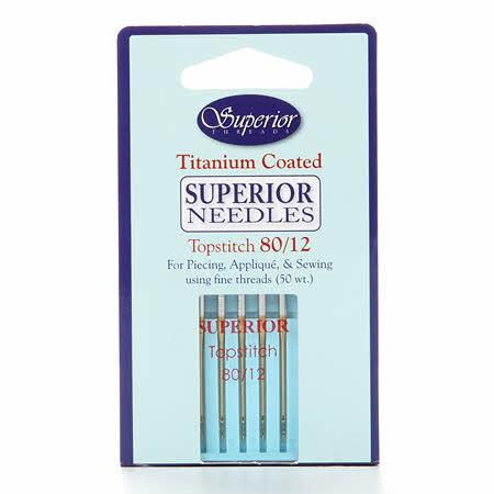 Superior Topstitch Machine Needle Size 100/16 5ct