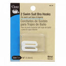 Swim Suit Bra Hooks White 3/4in 99-34-9C