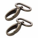 Swivel Hook 1-1/2in Antique Brass Set of Two HAR15SWABTWO