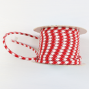 Two-Tone Diamond Cord-White/Red 797-008