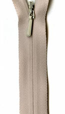 Unique Invisible Zipper 22" - Natural