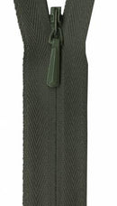 Unique Invisible Zipper 22" - Olive