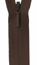 Unique Invisible Zipper 9" - Chocolate