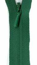 Unique Invisible Zipper 9" - Kelly
