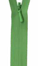 Unique Invisible Zipper 9" - Leaf Green