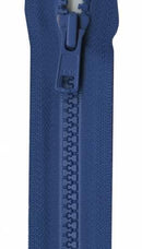 Vislon 1-Way Separating Zipper 18in Rocket Blue VSP18-557