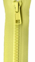 Vislon Closed Bottom Zipper 7in Primrose VCL07-503