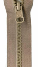 Vislon Reversible Separating Zipper 18in Beige VRS18-573