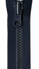 Vislon Reversible Separating Zipper 24in Navy VRS24-560