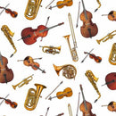 White Musical Instruments 649E-WHITE