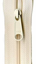 Ziplon Closed Bottom Zipper14" - Cream - 04-14801