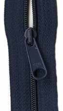 Ziplon Closed Bottom Zipper14" - Dark Navy - 04-14058