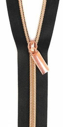 Zippers By The Yard Black Tape 3 yds