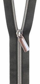 Zippers By The Yard Black Tape 3 yds