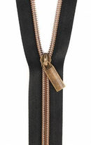 Zippers By The Yard Black Tape 3 yds