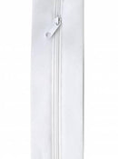 Zippity-Do-Done 18in Zipper With Pull White JT-1612