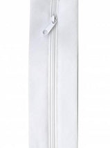 Zippity-Do-Done 18in Zipper With Pull White JT-1612