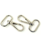 1" Swivel Hooks 2/pkg-Nickel STS139S