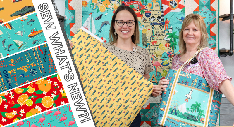 Sew What's New: All Florida Shop Hop Fabric!