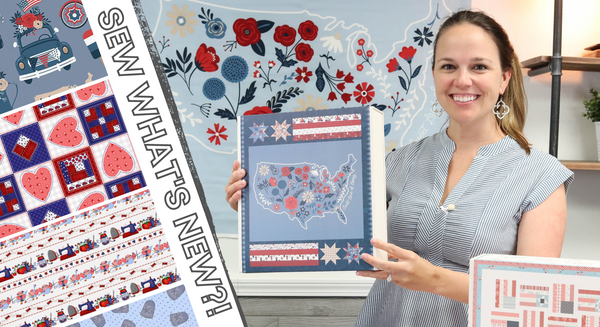 Sew What's New: Red, White & True And Sew Tweet!