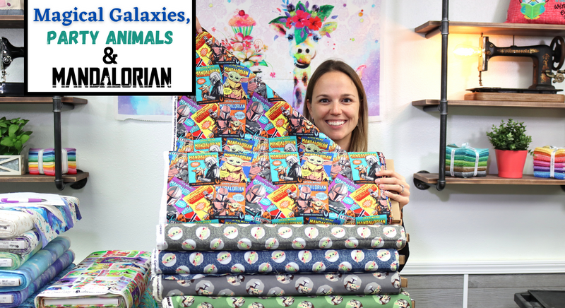 New Fabric Video #27: Magical Galaxies, Party Animals & The Mandalorian