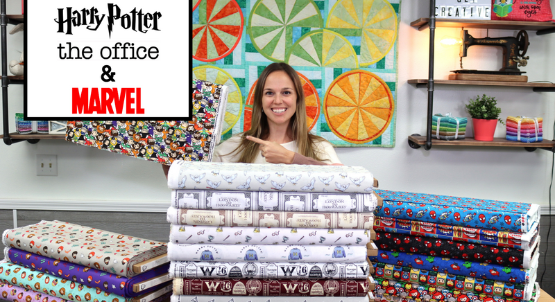 New Fabric Video #29: Harry Potter, The Office & Marvels