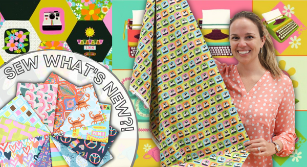 Sew What's New: Brand New Fabric From Paintbrush Studios!