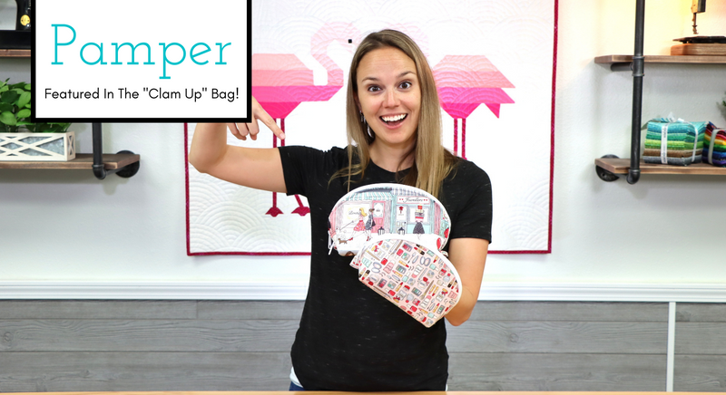 New Fabric Video #45: Pamper & Clam Up Pouch