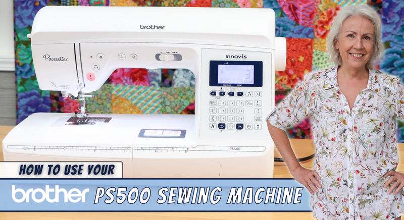 How To Use The Brother PS500 Sewing Machine!