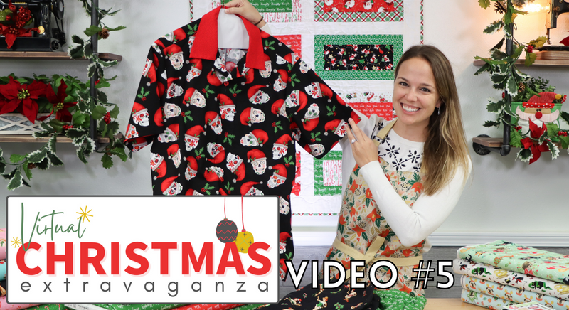 Virtual Christmas Extravaganza Video #5: Naughty Or Nice, On The Boardwalk Quilt, and Bah Hum Pug!