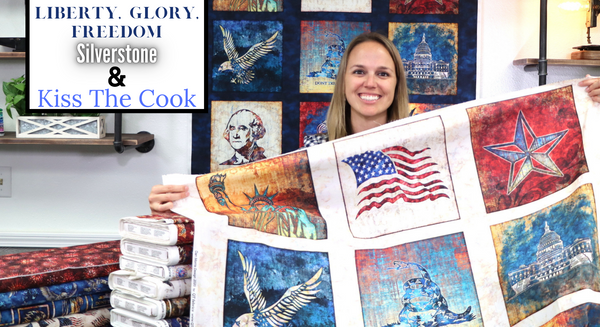 New Fabric Video #54: Liberty, Glory, Freedom - Silverstone - Kiss The Cook