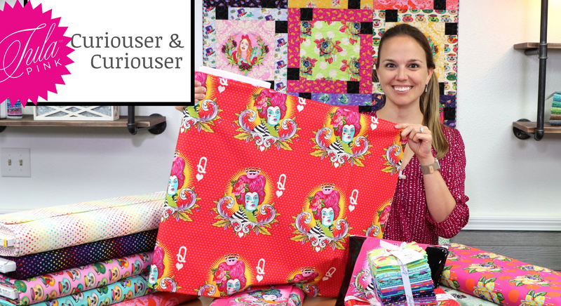 New Fabric Video #55: Curiouser and Curiouser by Tula Pink