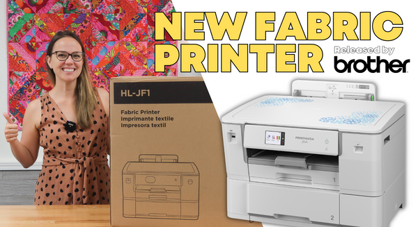 BRAND NEW Brother PrintModa Fabric Printer Un-Boxing!