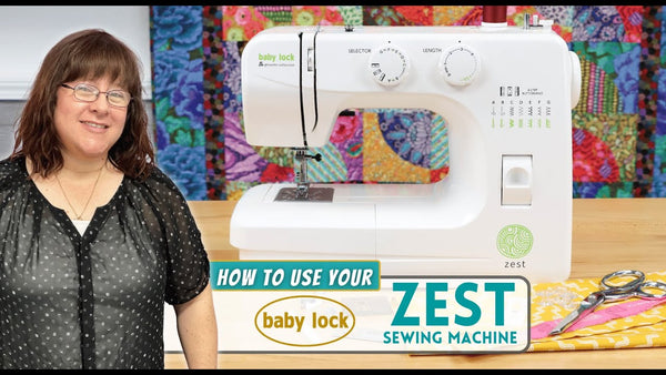 How To Use The BabyLock Zest BL15B Sewing Machine!
