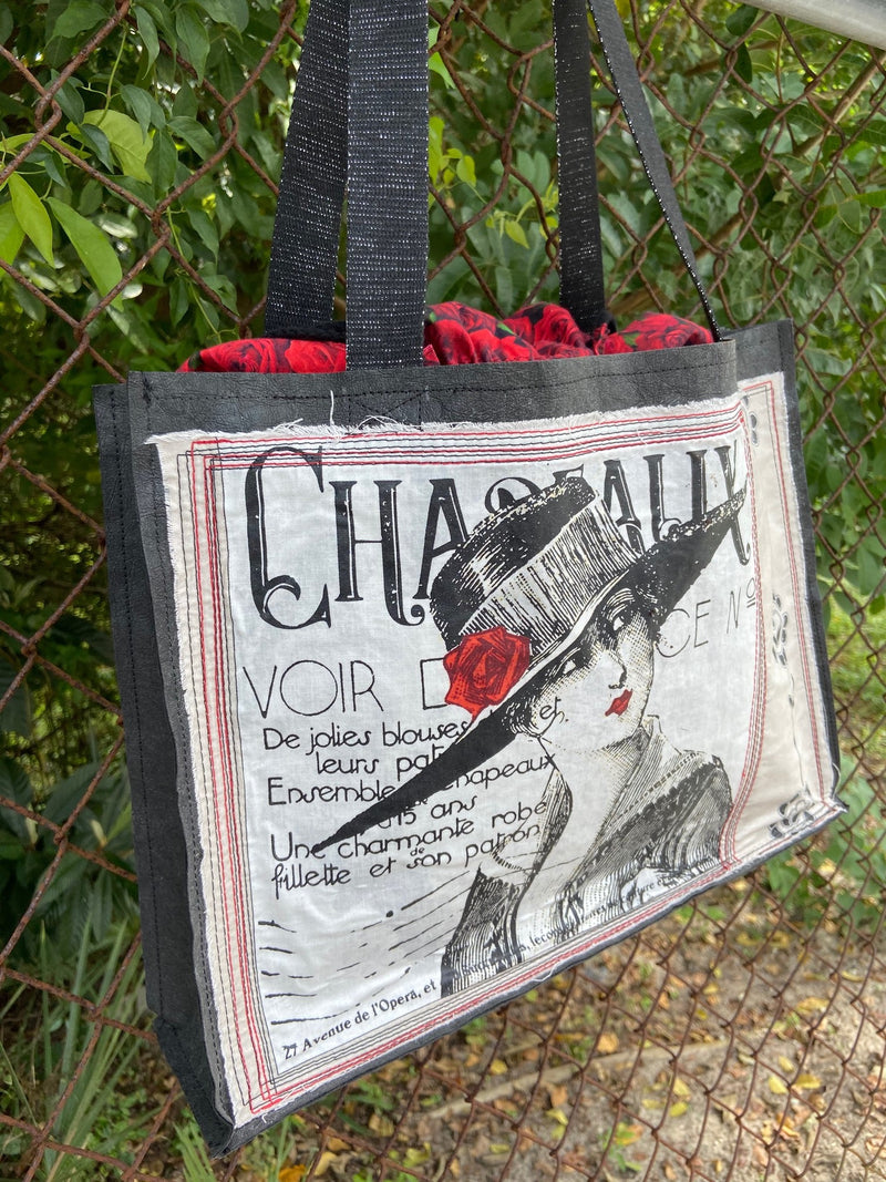 Kraft Tex Parisienne Tote by Holly Costantino