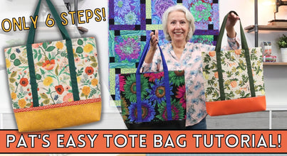 How To Make A Tote Bag - In Only 6 Easy Steps!