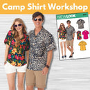 Camp Shirt Workshop*** Wed-Fri 04/01, 04/02 & 04/03 1:00-5:00pm
