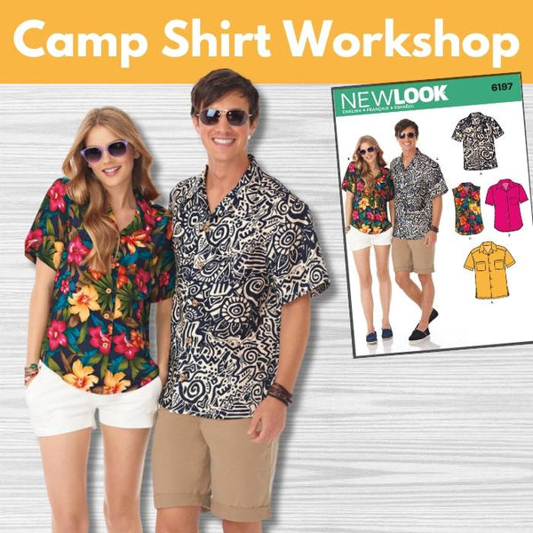 Camp Shirt Workshop*** Wed-Fri 04/01, 04/02 & 04/03 1:00-5:00pm