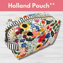 Holland Pouch Class** Mon 10/06 10:00am-2:00pm