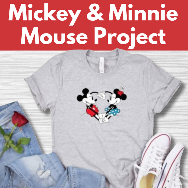 Mickey & Minnie Mouse Project** Fri 08/08 1:00-4:00pm