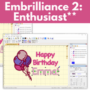 Embrilliance 2** Thu 10/08 1:00pm-3:00pm