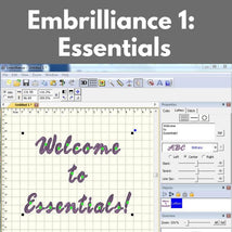 Embrilliance 1: Essentials* Fri 01/09 9:30am-12:30pm