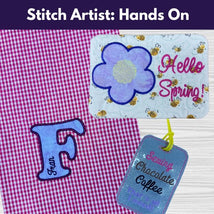 Stitch Artist: Hands On** Thurs 09/10 1:00-3:00pm