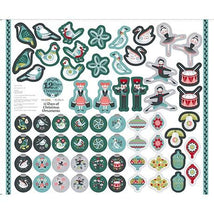 12 Days of Christmas-37" Panel Christmas Ornament Multi 2600-32097-X