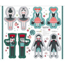12 Days of Christmas-37" Panel Doll Pillow Multi 2600-32099-X