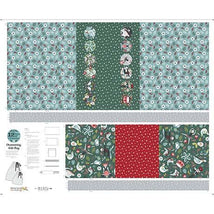 12 Days of Christmas-37" Panel Drawstring Gift Bag Multi 2600-32098-X