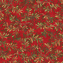 12 Days of Christmas-Pine Boughs Red 17274-10
