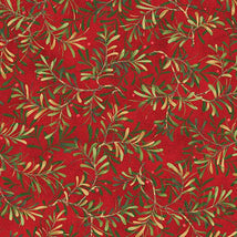 12 Days of Christmas-Pine Boughs Red 17274-10