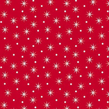 12 Days of Christmas-Stars Red 2600-32095-R